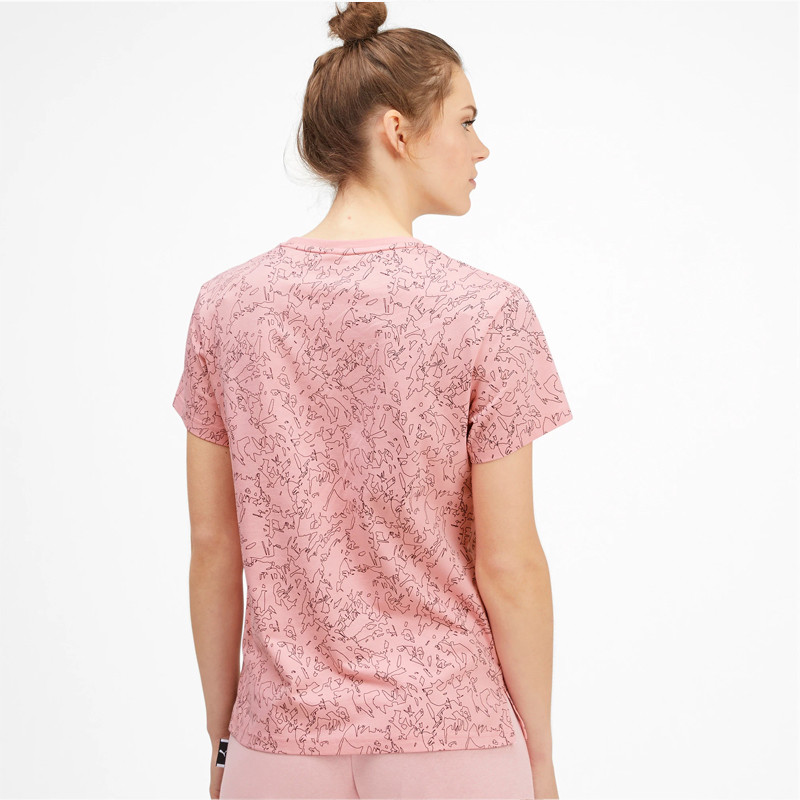 Wmns Classics Logo AOP Tee foto 4